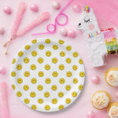 One Happy Dude Boy's Retro 1st Birthday  Papieren Bordje (Feest)