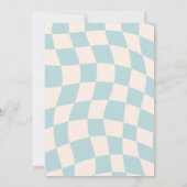 One Happy Dude Checkered Kaart (Achterkant)