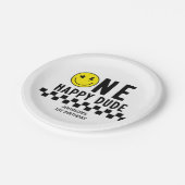 One Happy Dude Eerste Verjaardag Papier Bord (Gekanteld)