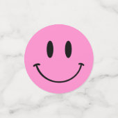 One Happy Dude/Gal Smiley Gezicht Verjaardag Confe Confetti (Kleine voorkant)