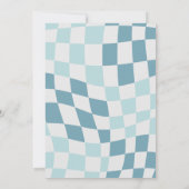 One happy Dude Invitation Kaart (Achterkant)