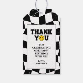 One Happy Dude Retro 1st Birthday Cadeaulabel