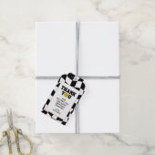 One Happy Dude Retro 1st Birthday Cadeaulabel (Met Touw)