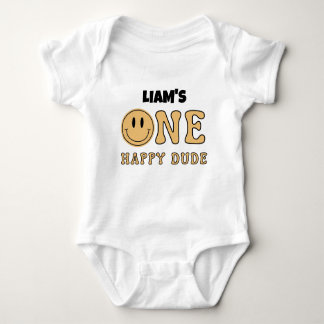 ONE HAPPY DUDE  ROMPER