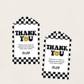 One Happy Dude Smile 1e Verjaardag Dank u Labels Cadeaulabel