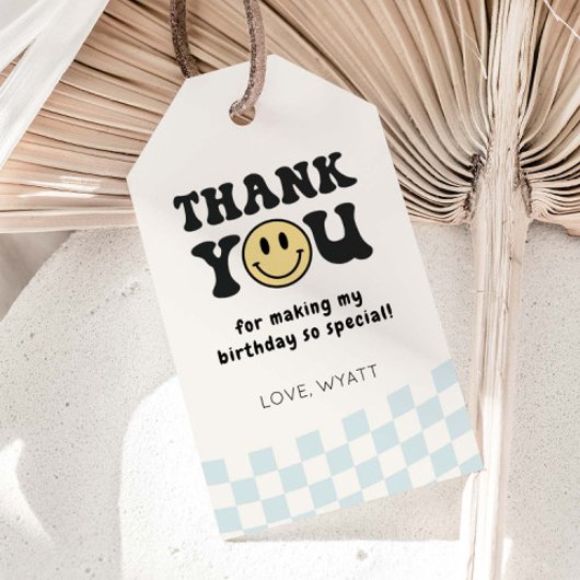 One Happy Dude Smiley 1st Birthday Favors Cadeaulabel