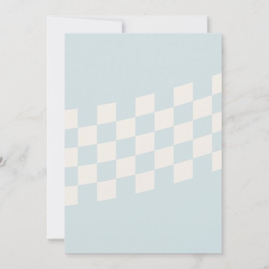 One Happy Dude Smiley 1st Birthday Kaart (Achterkant)