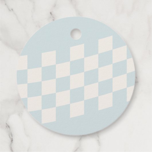 One Happy Dude Smiley 1st Birthday Round Bedankjes Labels (Achterkant)