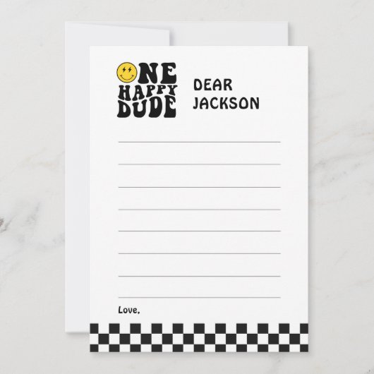 One Happy Dude Time Capsule Kaarten (Voorkant)