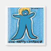 "One Happy Lymphie" Magnet (Voorkant)