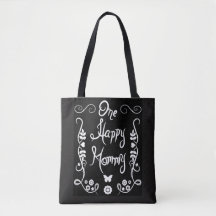 One Happy MMammmammie  Vlaanderen Canvas tas
