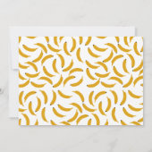 One Happy Monkey Cute 1st First Birthday Photo Kaart (Achterkant)