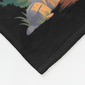 One Happy Nana Camper 1st Birthday Camng Bear  Fleece Deken (Hoek)