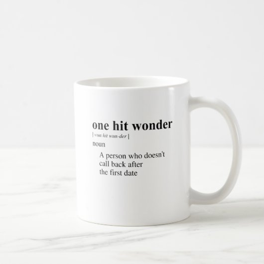 ONE HIT WONDER 2 KOFFIEMOK (Rechts)