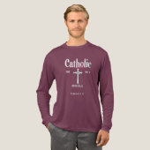 One Holy Catholic Apostolic Church Tri-Blend Shirt (Voorkant)