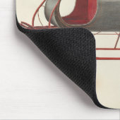 One Horse Open Sleigh - Kerst Muismat (Hoek)