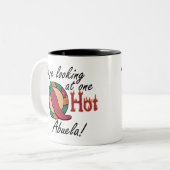 One Hot Abuela Tweekleurige Koffiemok (Voorkant links)
