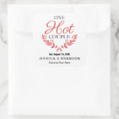 One Hot Couple Square Label HS036sqn (Tas)