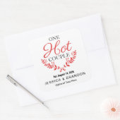 One Hot Couple Vierkant Label HS036sqn (Envelop)