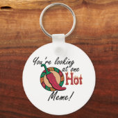 One Hot Meme Sleutelhanger (Voorkant)