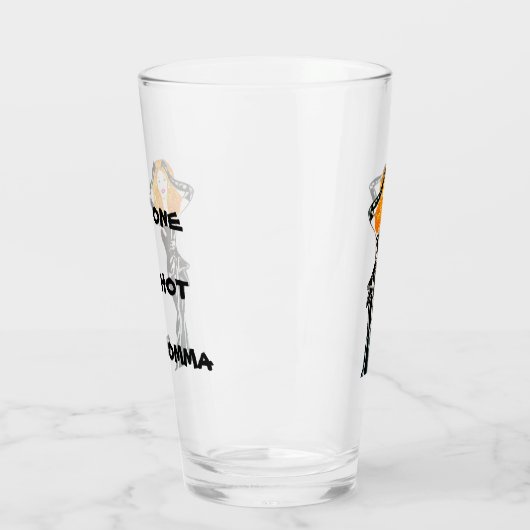 ONE HOT MOMMA  GLAS (Links)