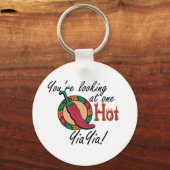 One Hot YiaYia Sleutelhanger (Voorkant)