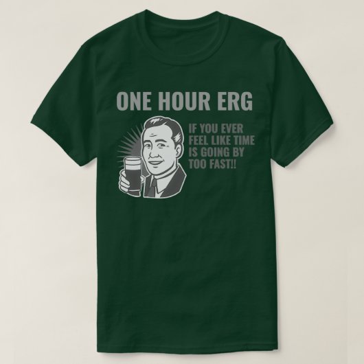 One Hour Erg T-shirt (Design voorkant)