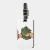 One Hula Girl Dancing Bagagelabel (Voorkant verticaal)