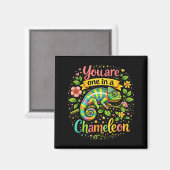 One in a Chameleon Magneet (Voorkant / Achterkant)
