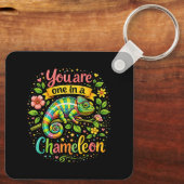 One in a Chameleon Sleutelhanger (Achterkant)