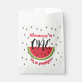 One in a Melon 1st Birthday Party Bedankzakje