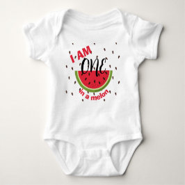One in a Melon 1st Birthday Party Romper