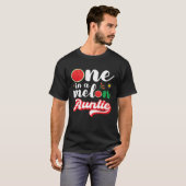 One In A Melon Auntie  Watermelon Family Matching T-shirt (Voorkant volledig)