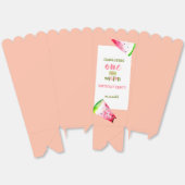 One in a Melon Custom Watermelon Schattige 1e Verj Bedankdoosjes (Ongevouwen)