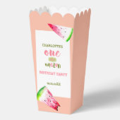 One in a Melon Custom Watermelon Schattige 1e Verj Bedankdoosjes (Voorkant)