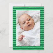 "One in a Melon" eerste verjaardagsfeest foto Kaart (Achterkant)