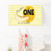 One in a Melon First 1st Birthday Party Spandoek (Insitu)