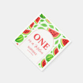 One In A Melon First Birthday  Servet (Hoek)