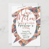 One in a Melon First Birthday - Summer vibes Kaart (Voorkant)