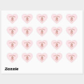 One in a Melon Heart Sticker | Watermeloen Verjaar (Vel)