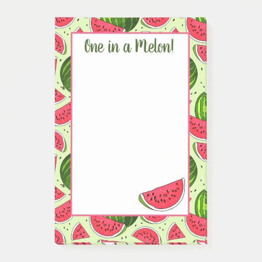 One In A Melon Post-It Notities Post-it® Notes (Voorkant)