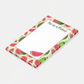 One In A Melon Post-It schrijft Post-it® Notes (Schuin)