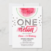 One in a Melon - Schattigee Watermeloen Eerste Ver Kaart (Voorkant)