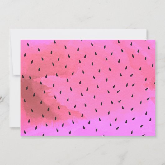 One in a Melon Verjaardag Dank u kaarten (Achterkant)