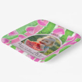 One in a Melon Verjaardagsfoto Papieren Bordje (Gebogen)