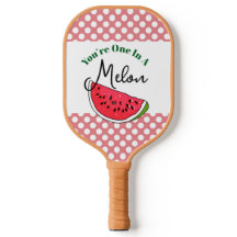 One In A Melon, Watermeloen Pickleball Paddle