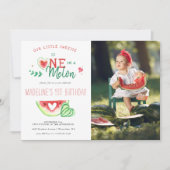 One In A Melon | Watermeloen Uitnodiging voor Eers (Voorkant)