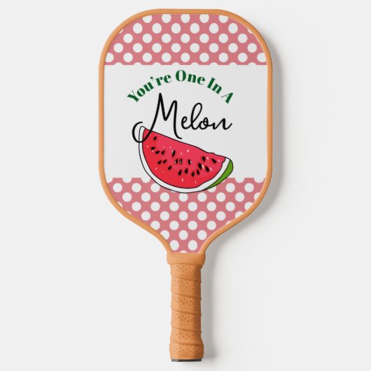 One In A Melon, Watermelon Pickleball Paddle (Voorkant)