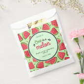 One in a Melon Zomer 1e Verjaardag Bedankt Bedankzakje (Gezegeld)