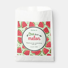 One in a Melon Zomer 1e Verjaardag Bedankt Bedankzakje